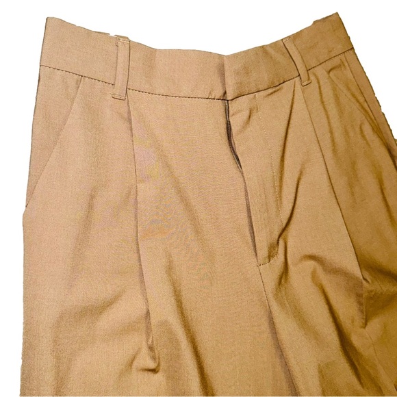 ZARA Women Full Length High-Waisted Pants Taupe Brown size XSmall✨ - Picture 6 of 12